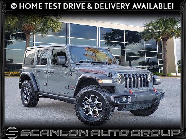 used 2021 Jeep Wrangler Unlimited car, priced at $35,673