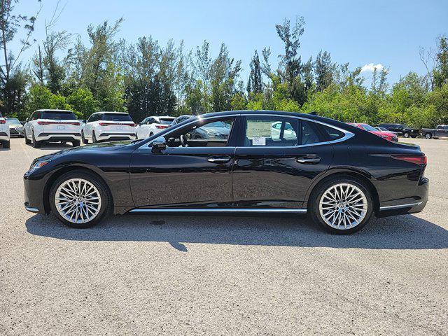 new 2024 Lexus LS 500 car, priced at $82,130