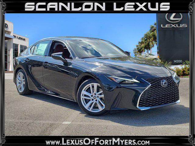 new 2025 Lexus IS 300 car, priced at $44,579