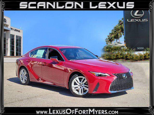 new 2024 Lexus IS 300 car, priced at $44,520