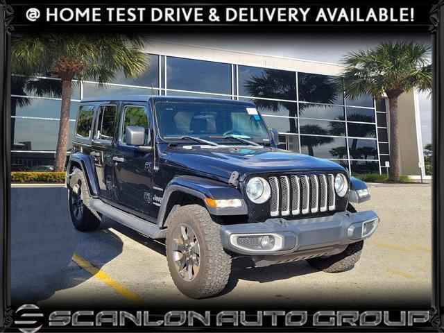 used 2020 Jeep Wrangler Unlimited car, priced at $29,897