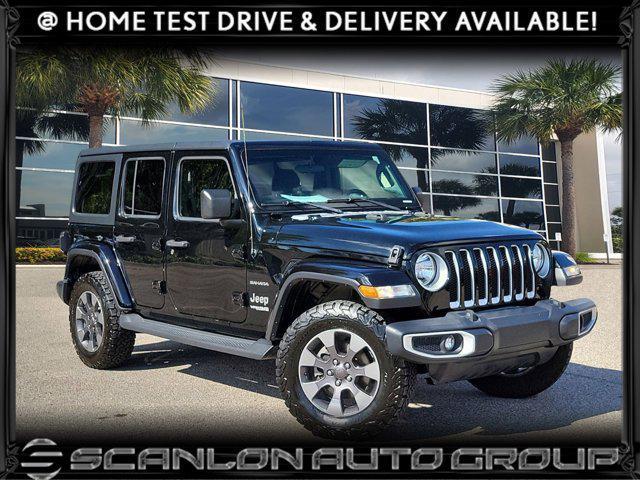 used 2020 Jeep Wrangler Unlimited car, priced at $25,937