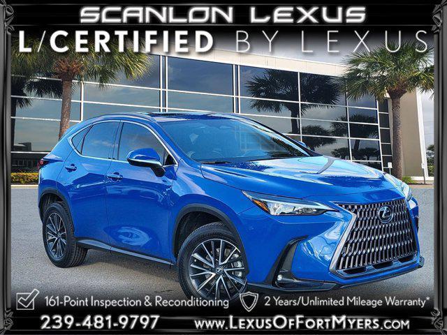 used 2022 Lexus NX 250 car, priced at $38,450