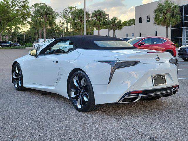 new 2025 Lexus LC 500 car, priced at $115,434