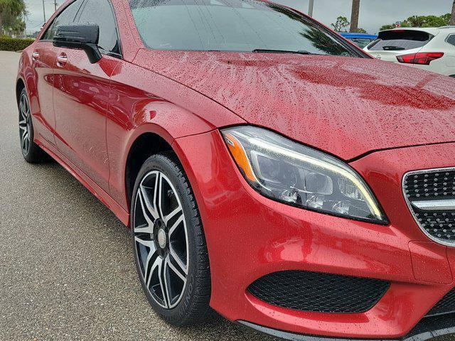 used 2015 Mercedes-Benz CLS-Class car, priced at $21,999