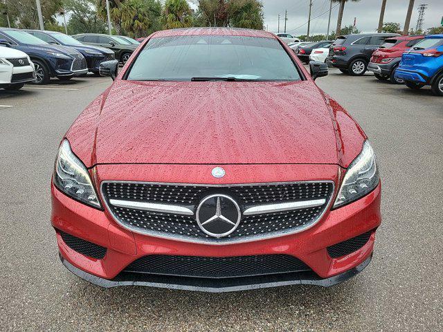 used 2015 Mercedes-Benz CLS-Class car, priced at $21,999