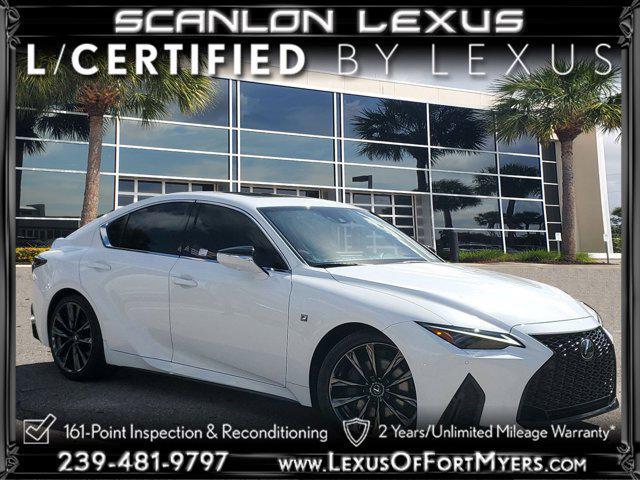 used 2023 Lexus IS 350 car, priced at $45,996