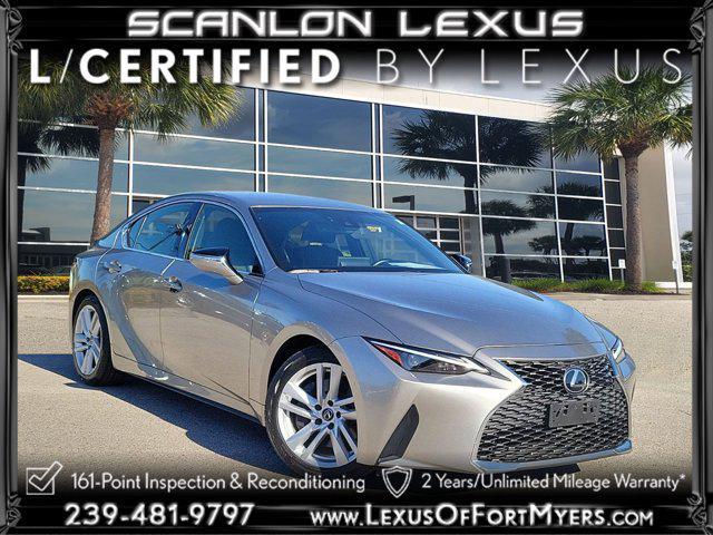 used 2021 Lexus IS 300 car, priced at $27,332