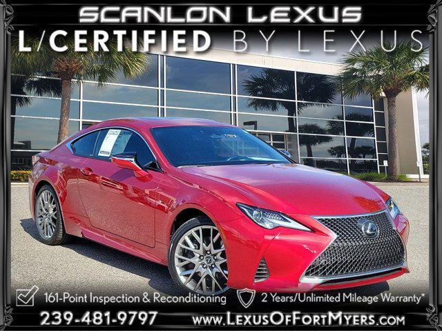 used 2020 Lexus RC 350 car, priced at $35,350