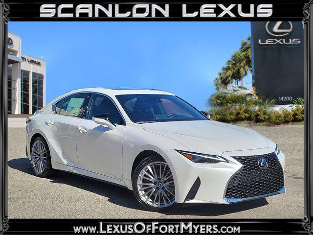 new 2024 Lexus IS 300 car, priced at $47,175