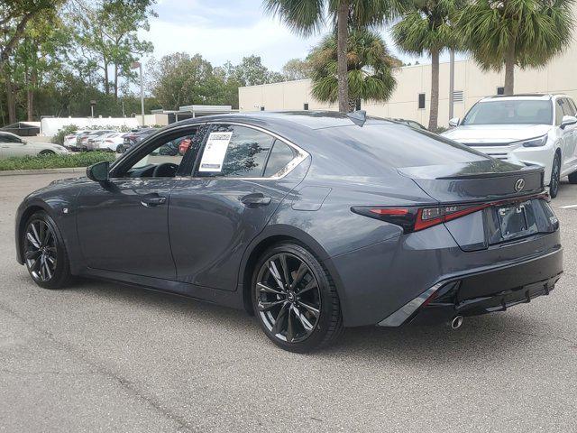 used 2023 Lexus IS 350 car, priced at $45,460