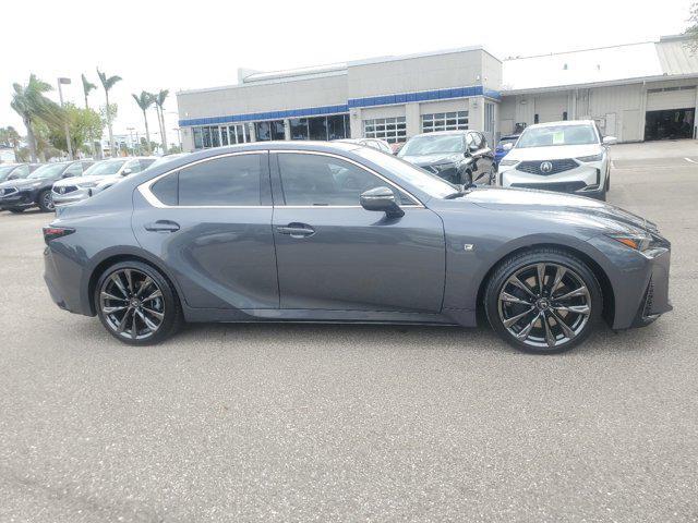 used 2023 Lexus IS 350 car, priced at $45,460