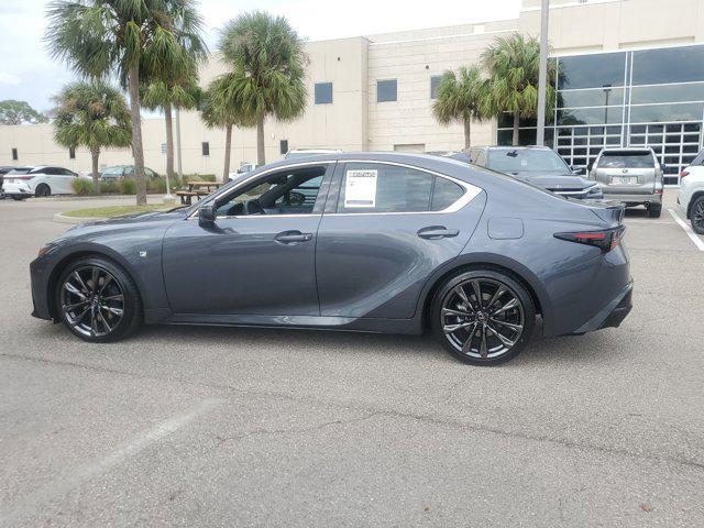 used 2023 Lexus IS 350 car, priced at $45,460