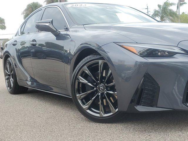 used 2023 Lexus IS 350 car, priced at $45,460