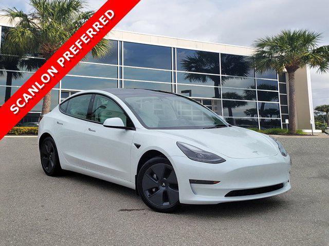 used 2023 Tesla Model 3 car, priced at $25,890