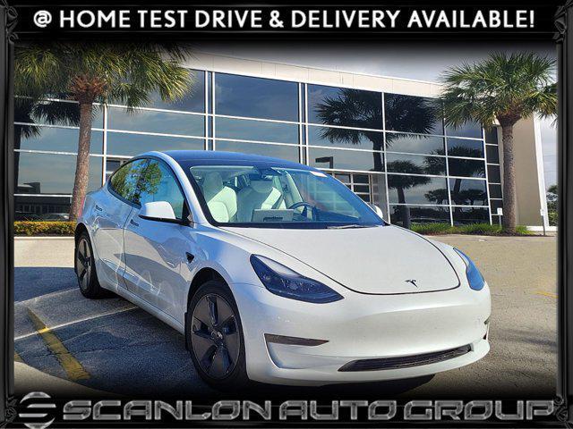 used 2023 Tesla Model 3 car, priced at $28,810