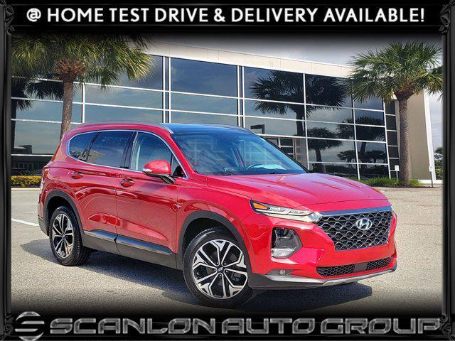 used 2020 Hyundai Santa Fe car, priced at $19,996