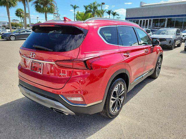 used 2020 Hyundai Santa Fe car, priced at $19,996