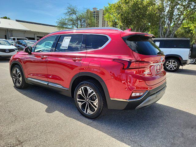 used 2020 Hyundai Santa Fe car, priced at $19,996