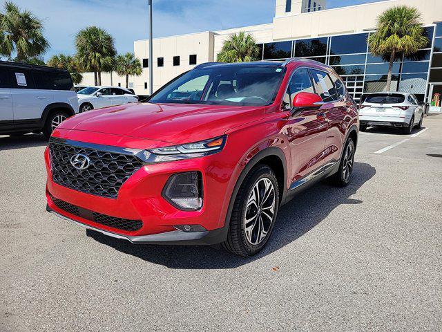 used 2020 Hyundai Santa Fe car, priced at $19,996