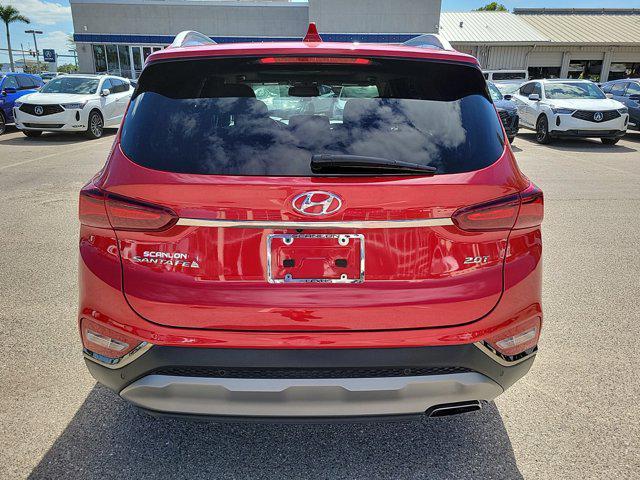 used 2020 Hyundai Santa Fe car, priced at $19,996