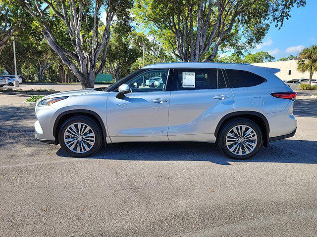 used 2021 Toyota Highlander Hybrid car, priced at $39,659