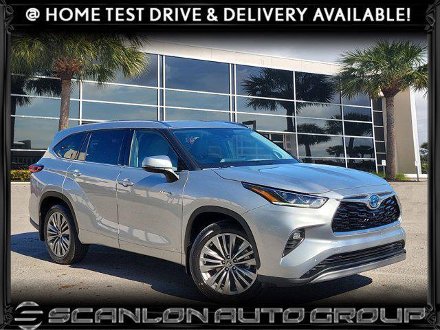 used 2021 Toyota Highlander Hybrid car, priced at $39,659