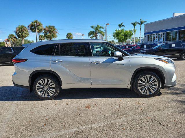 used 2021 Toyota Highlander Hybrid car, priced at $39,659