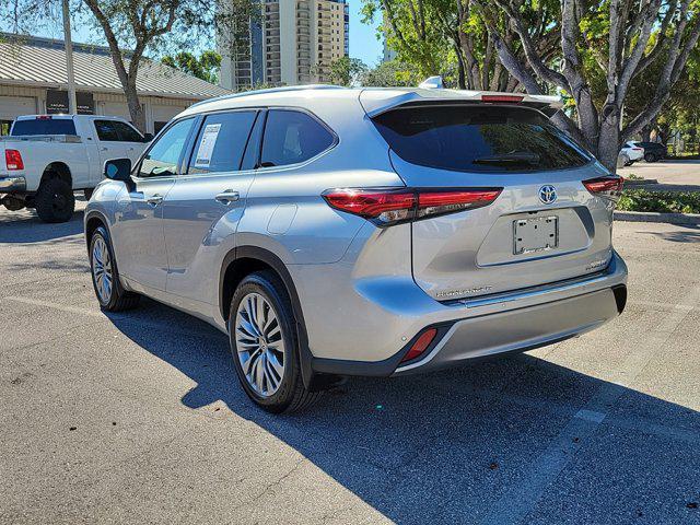 used 2021 Toyota Highlander Hybrid car, priced at $39,659