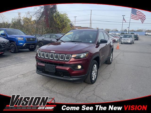 used 2022 Jeep Compass car, priced at $21,597