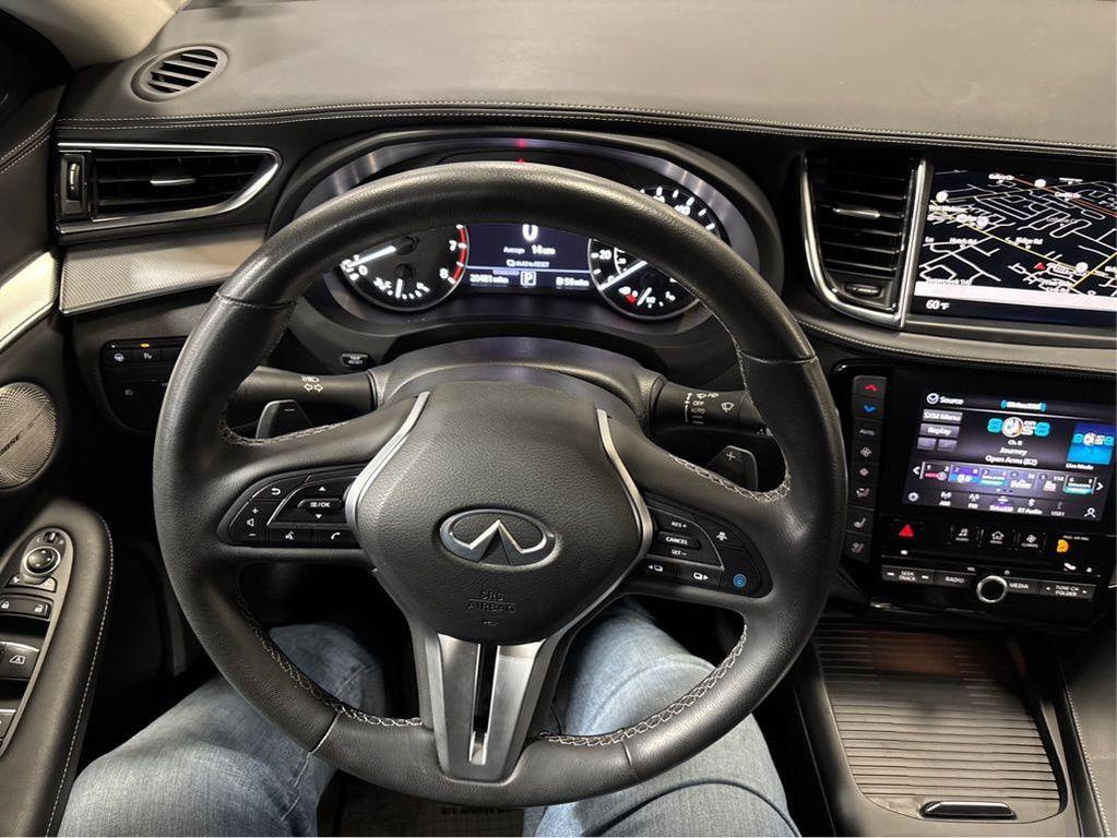 used 2022 INFINITI QX50 car, priced at $28,099