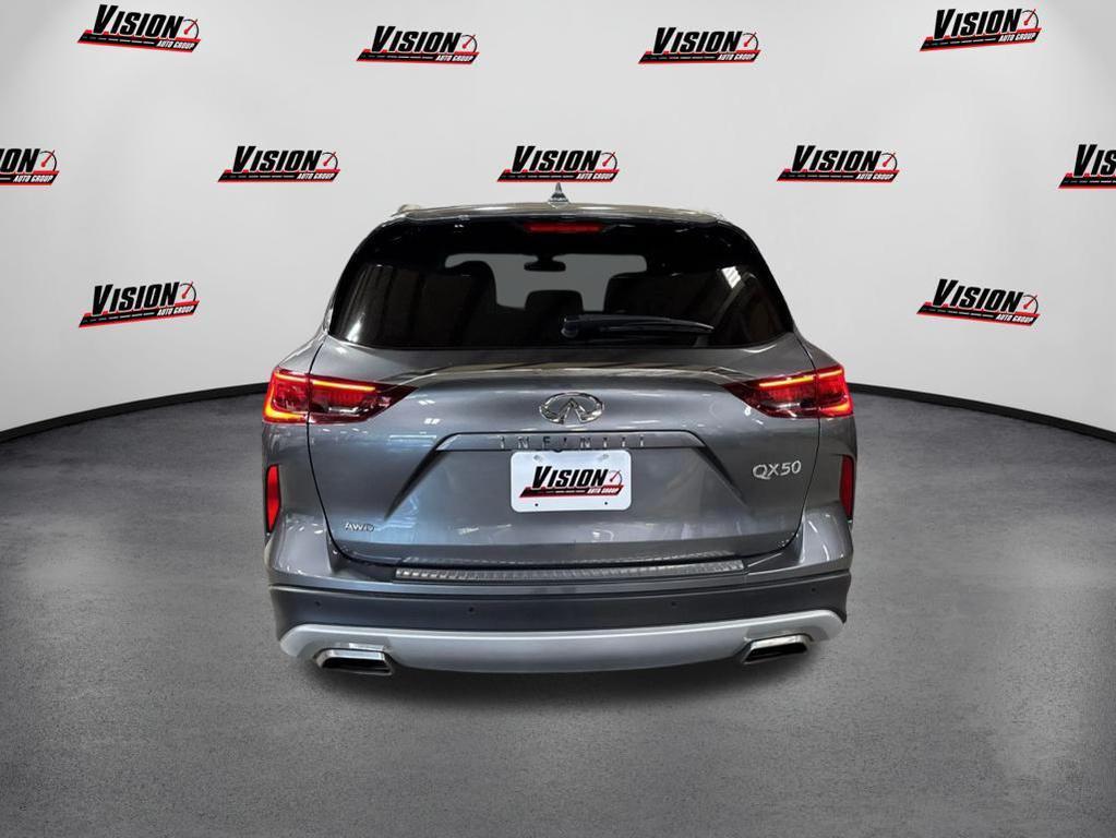 used 2022 INFINITI QX50 car, priced at $28,099