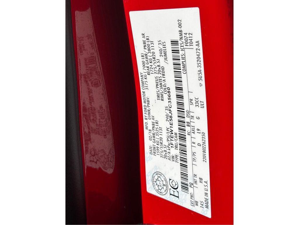 used 2018 Ford F-150 car, priced at $27,789