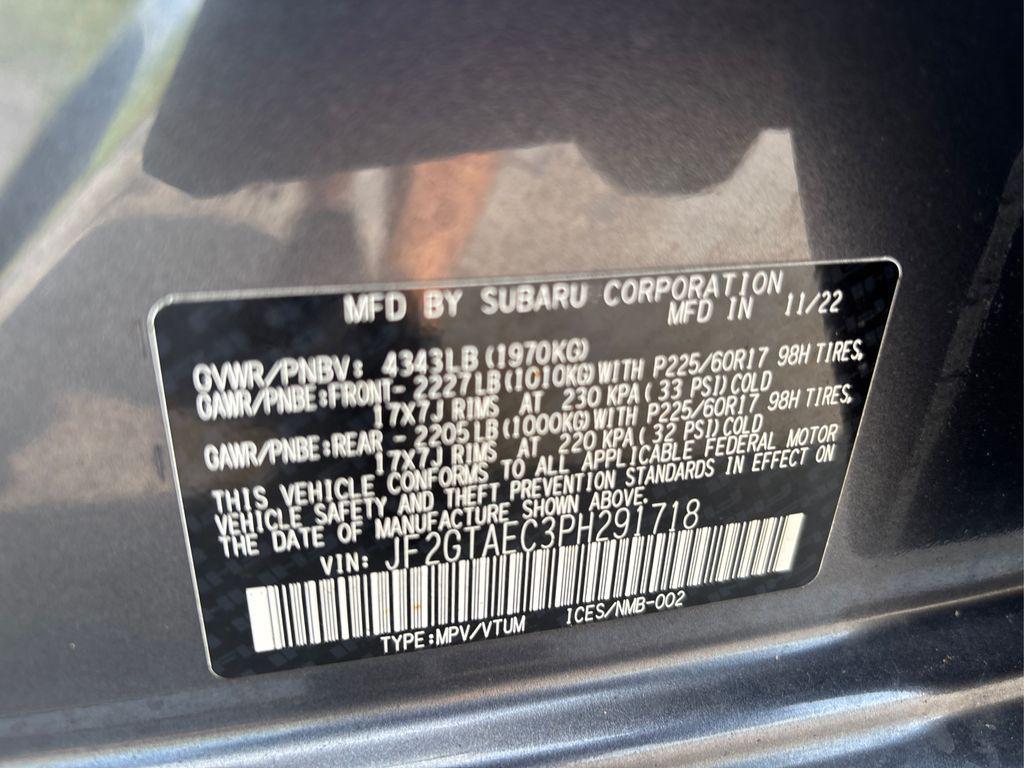 used 2023 Subaru Crosstrek car, priced at $23,533