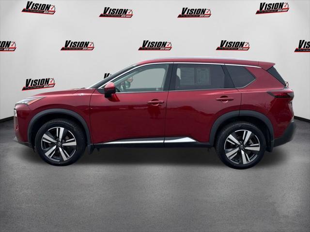 used 2021 Nissan Rogue car, priced at $25,625