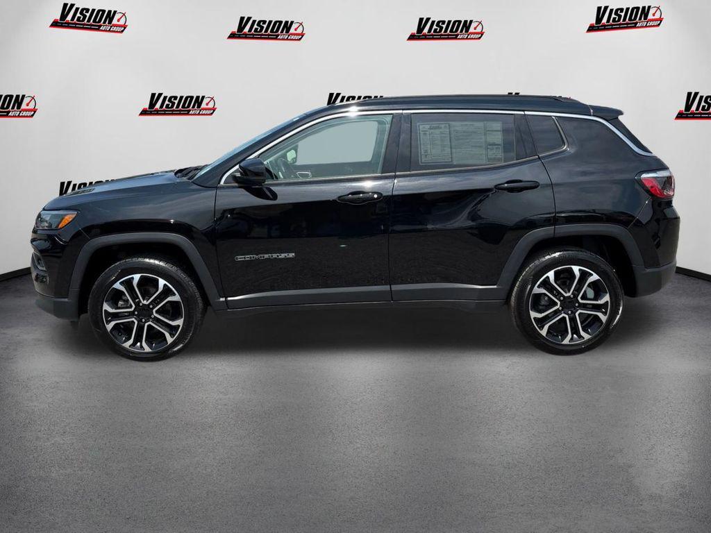 used 2022 Jeep Compass car, priced at $23,487