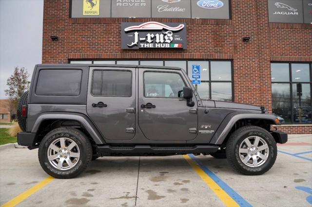 used 2016 Jeep Wrangler Unlimited car, priced at $18,990