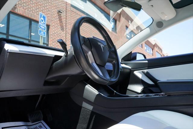 used 2018 Tesla Model 3 car, priced at $23,500