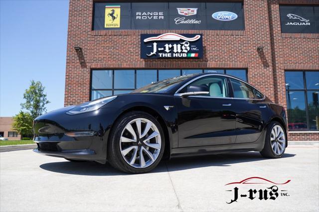 used 2018 Tesla Model 3 car, priced at $23,500