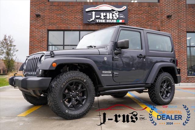 used 2017 Jeep Wrangler car, priced at $13,990