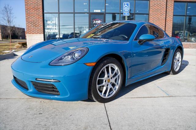 used 2018 Porsche 718 Cayman car, priced at $48,700