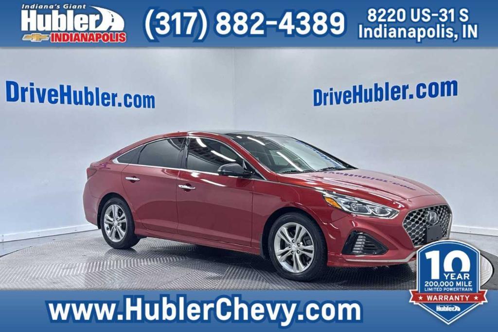 used 2019 Hyundai Sonata car, priced at $21,681