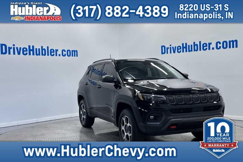 used 2022 Jeep Compass car, priced at $25,551