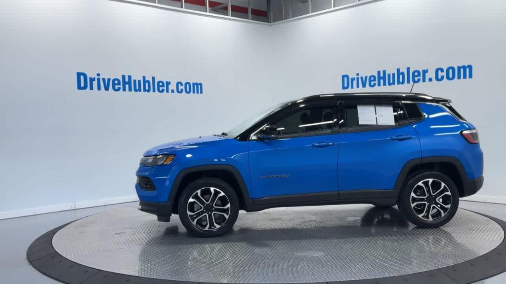 used 2022 Jeep Compass car, priced at $24,460