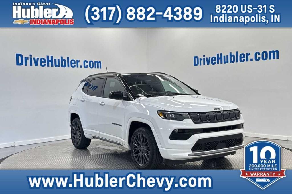 used 2022 Jeep Compass car, priced at $26,252