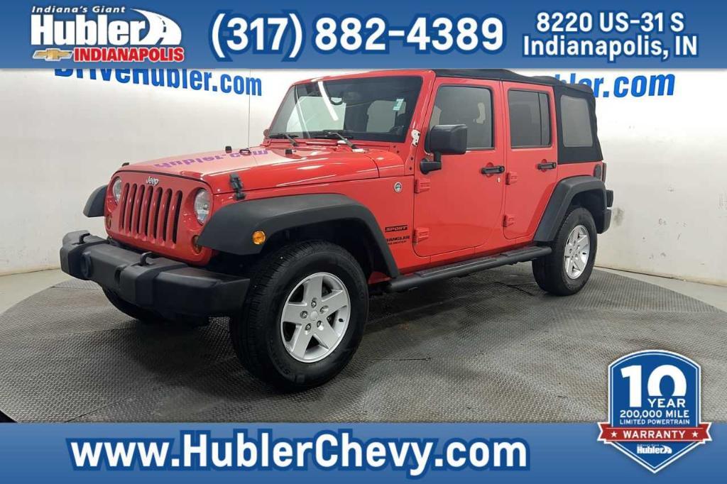 used 2013 Jeep Wrangler Unlimited car, priced at $15,900
