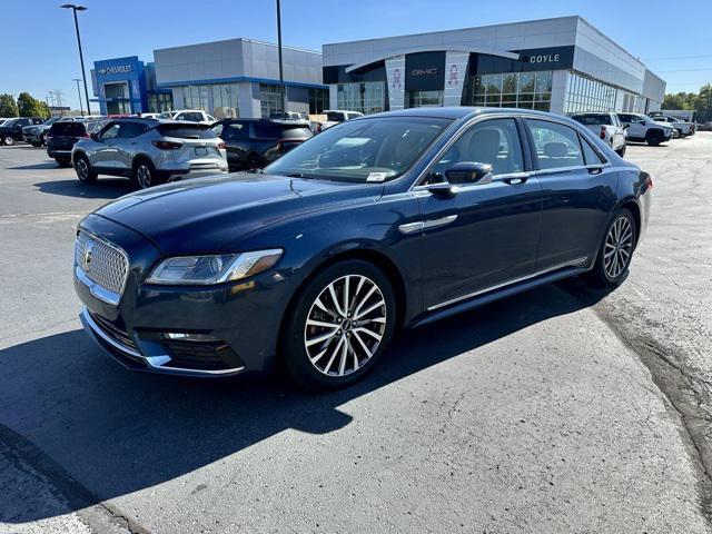 used 2017 Lincoln Continental car, priced at $17,754