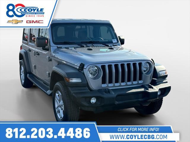 used 2020 Jeep Wrangler Unlimited car, priced at $23,495