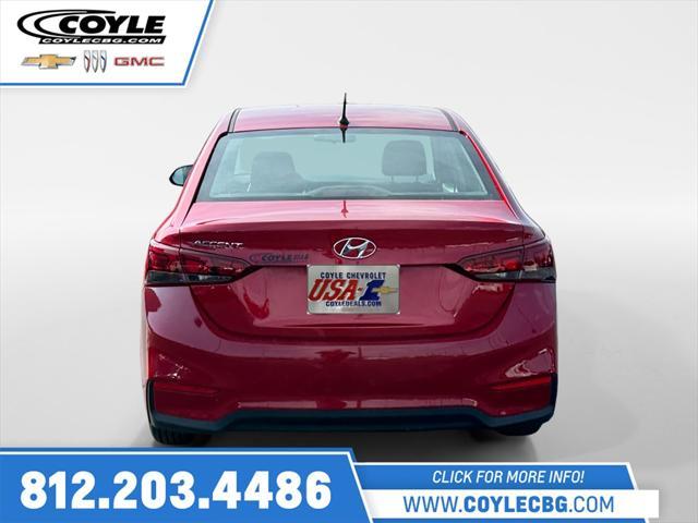 used 2022 Hyundai Accent car, priced at $15,684