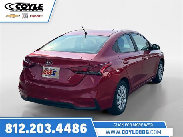 used 2022 Hyundai Accent car, priced at $15,684